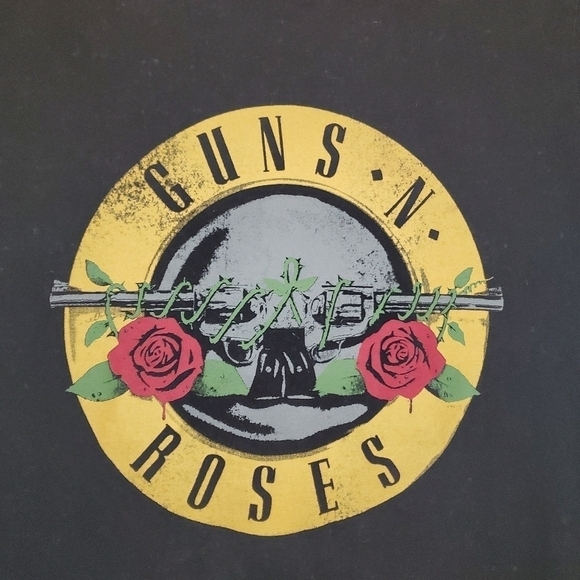 Guns N Roses x Cotton On Adult T-Shirt Size X Small Gray/Black - Picture 2 of 8